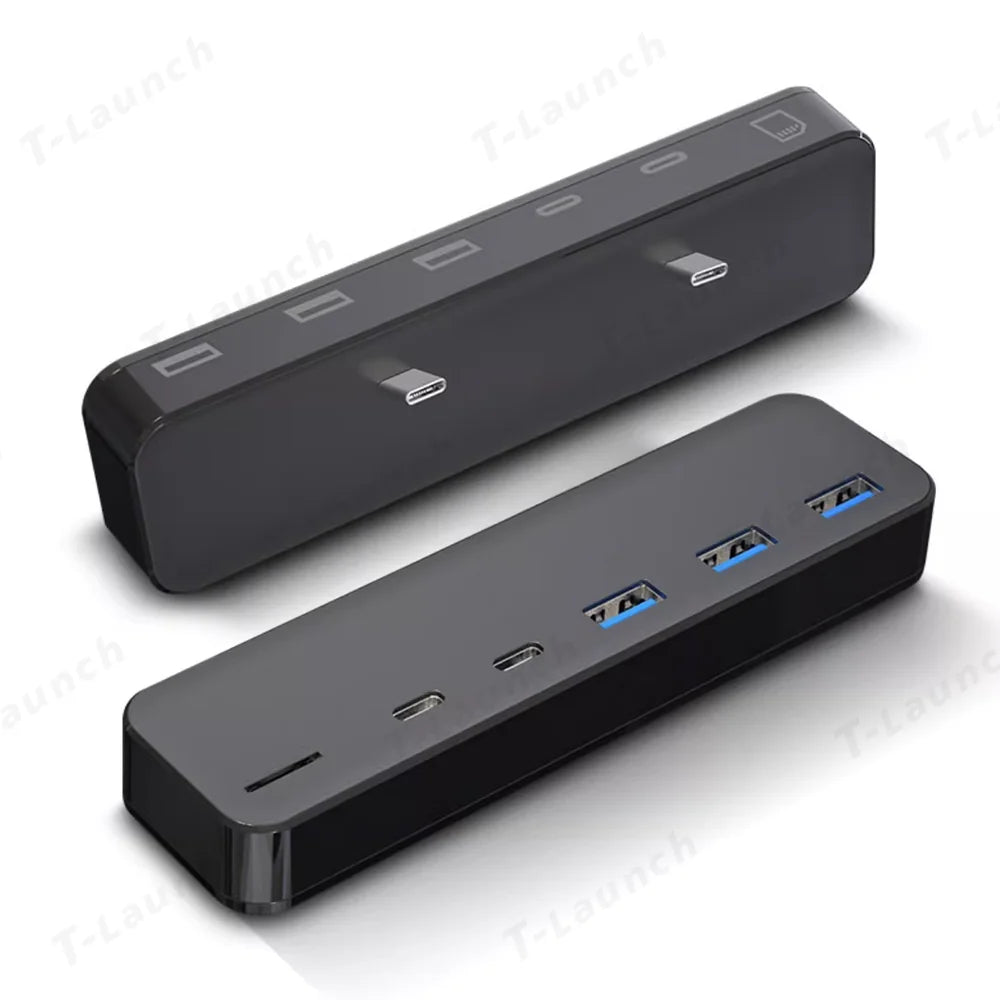 Tesla Model 3/Y Docking Station-6-in-1 USB Hub Expansion Adapter