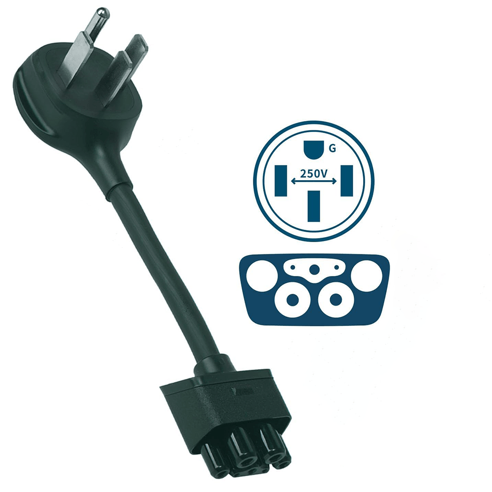 High-Quality NEMA Extension Cord for Tesla Gen 2 EV Charger - Compatible with Tesla Mobile Connector - Evooor