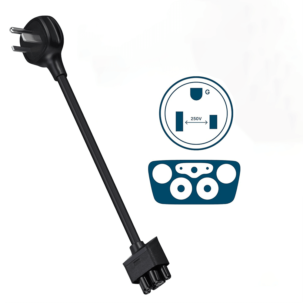 High-Quality NEMA Extension Cord for Tesla Gen 2 EV Charger - Compatible with Tesla Mobile Connector - Evooor