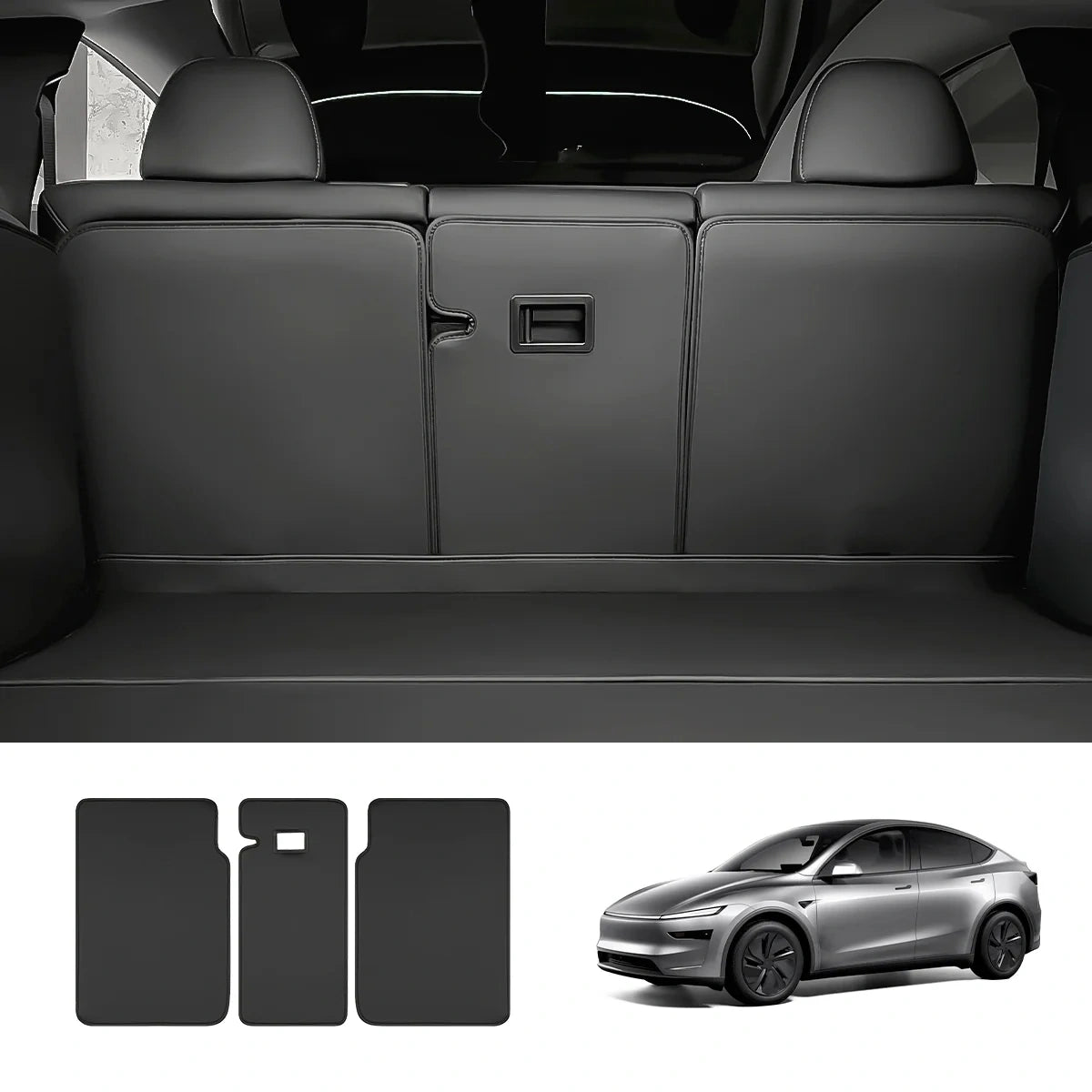 Kit de protection intérieure tout-en-un en cuir Napa pour Tesla Model Y Juniper 2025+