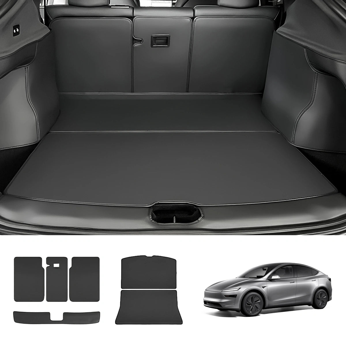 Kit de protection intérieure tout-en-un en cuir Napa pour Tesla Model Y Juniper 2025+