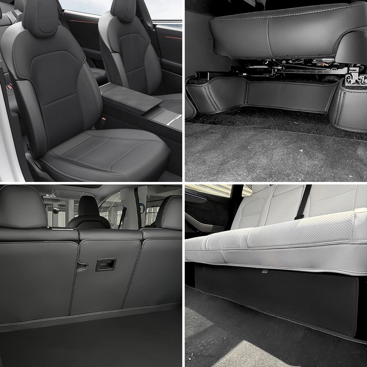 Kit de protection intérieure tout-en-un en cuir Napa pour Tesla Model Y Juniper 2025+