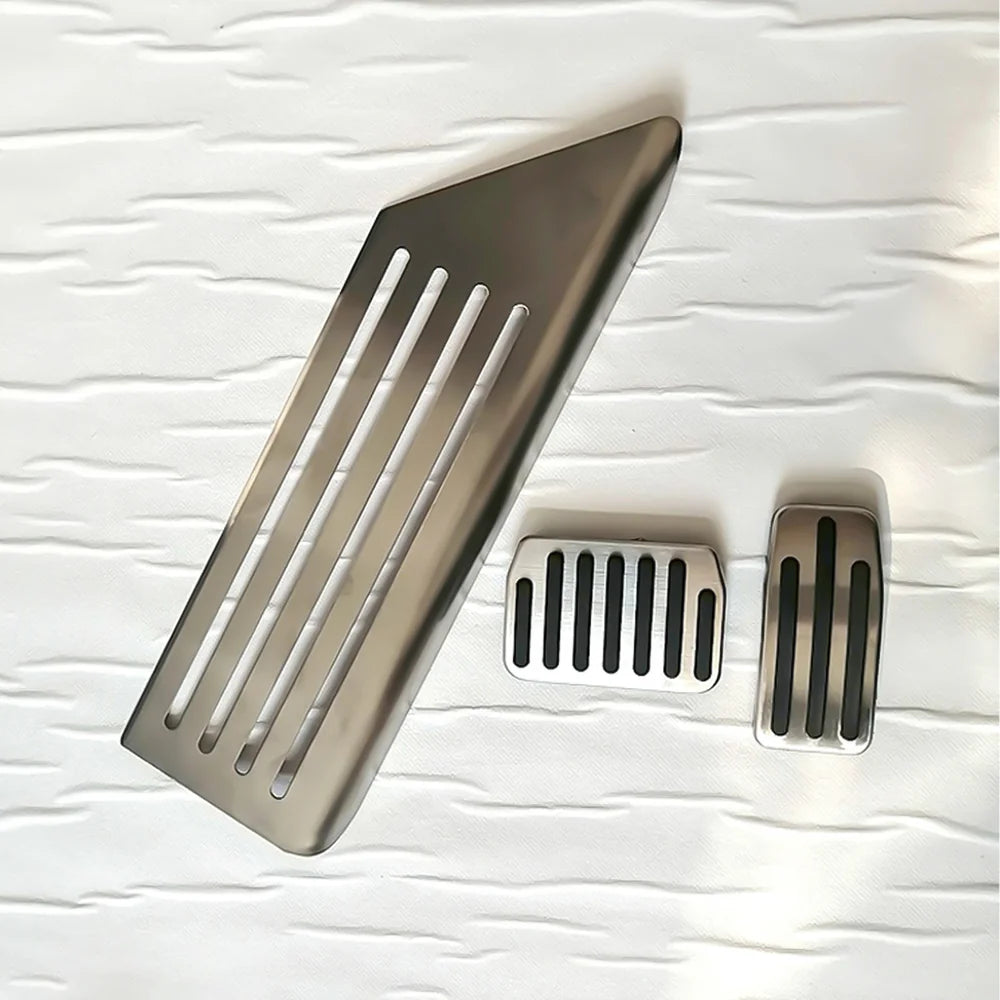 Tesla Model S/X/3/Y Performance Pedals Non-Slip Metal Accelerator Brake Pedal Cover for Tesla(2016-2023)
