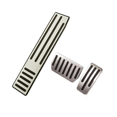 Tesla Model S/X/3/Y Performance Pedaler Non-Slip Metall Gass- og Bremspedaldeksel for Tesla (2016-2023)
