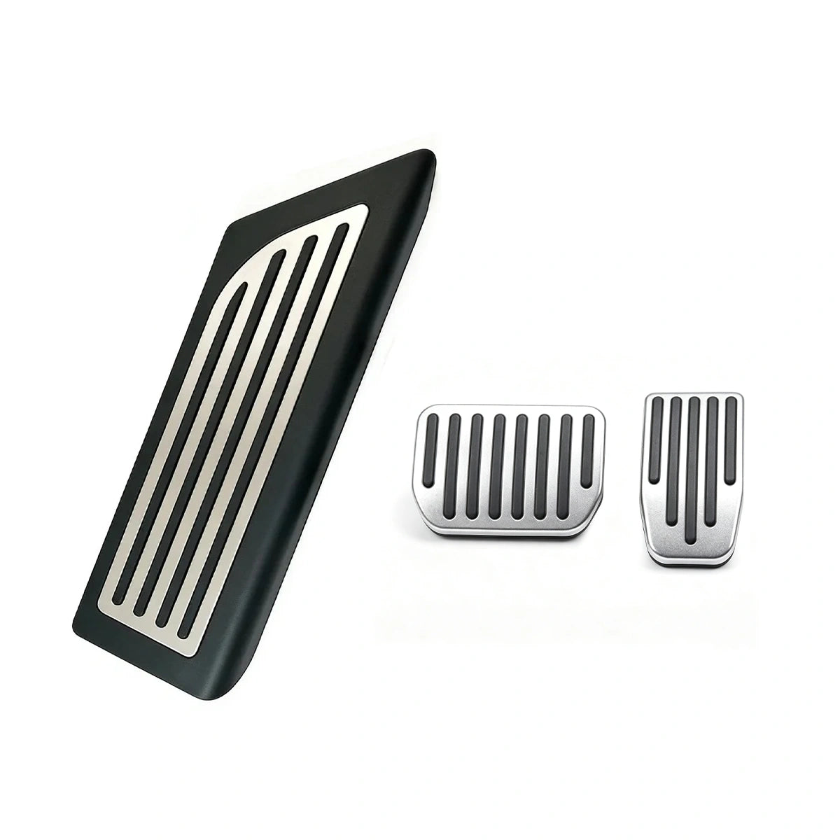 Tesla Model S/X/3/Y Performance Pedaler Non-Slip Metall Gass- og Bremspedaldeksel for Tesla (2016-2023)