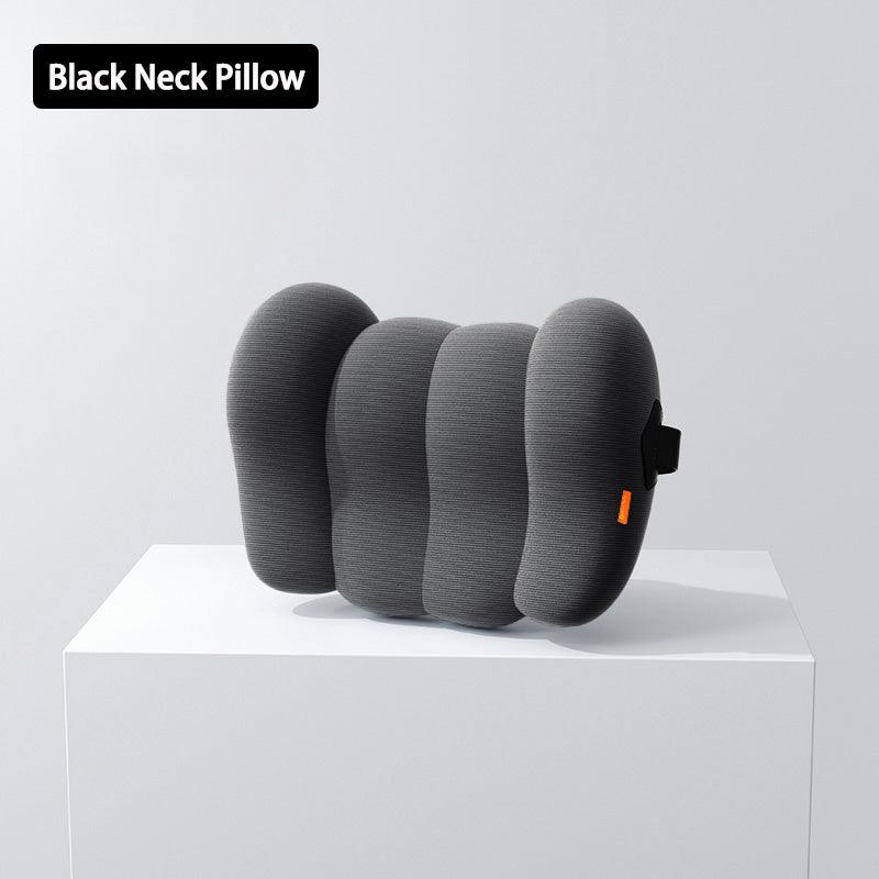 Tesla Model S/X/3/Y 3D Memory Foam Breathable Headrest Waist Pillow Seat Support - Evooor