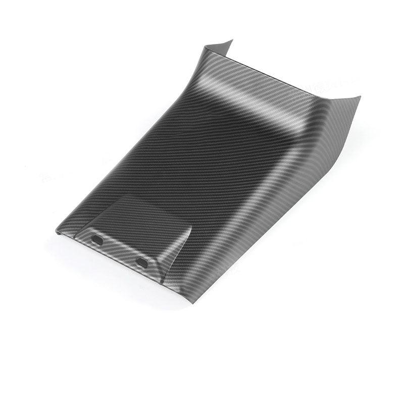 2024 Model 3 Highland Tesla Rear Air Outlet Anti-kick Lower Cover (Carbon Fiber Pattern ABS) - Evooor