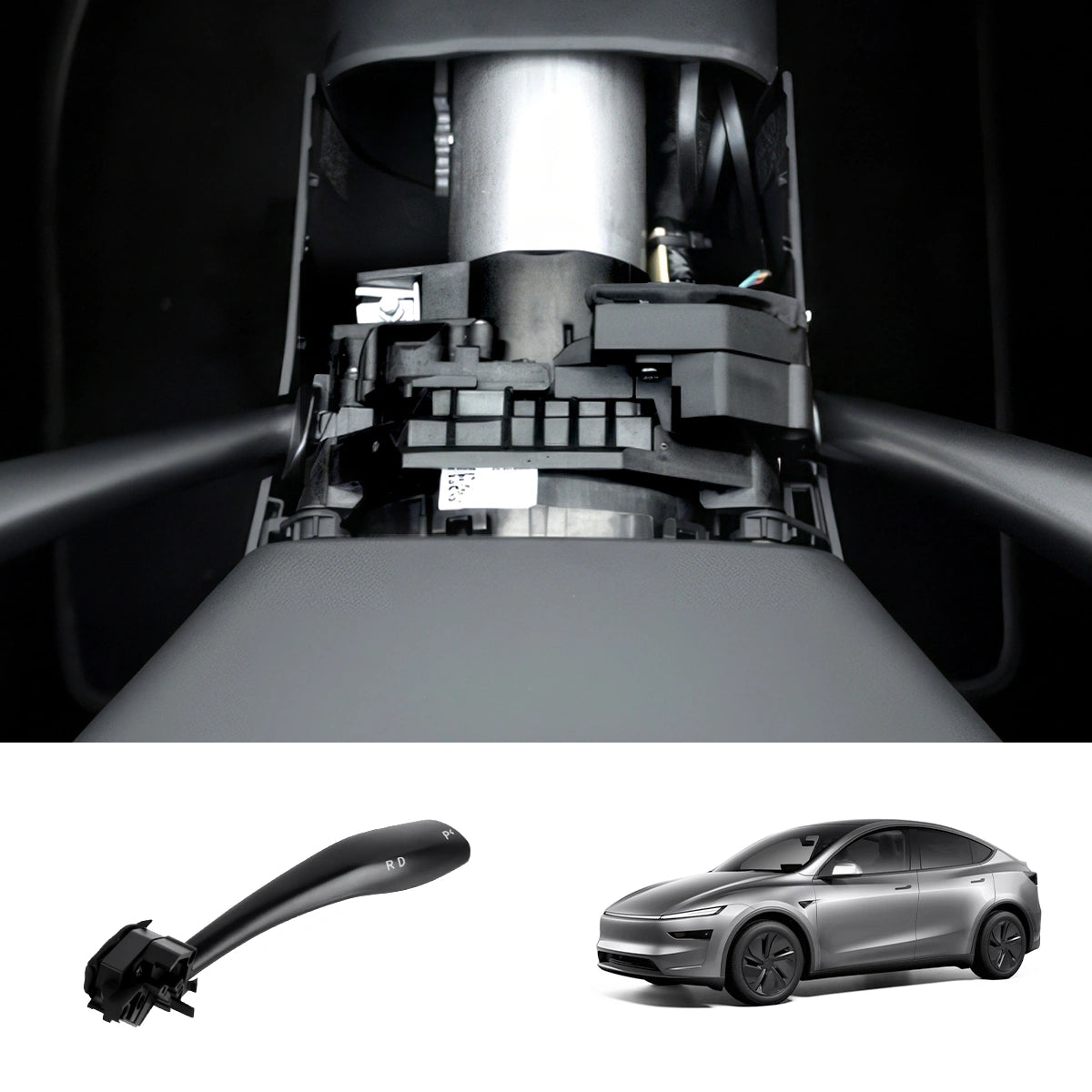 Genuine Juniper Model Y 2025+ Custom Gear Selector Kit for Tesla Vehicles