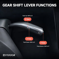 Model X/S OEM Stil Gear Shift Stalk Schalter Blécksignalhebel Kit fir Tesla