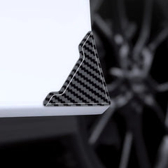 Universal PVC Carbon Pattern Car Door Corner Guards - Protect Your Vehicle with Style - Evooor