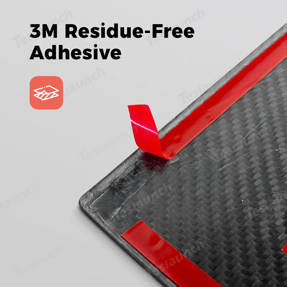 Premium Carbon Fiber A-Pillar Window Trim Upgrade Compatible with Tesla Model Y Beyond 2025 - Evooor