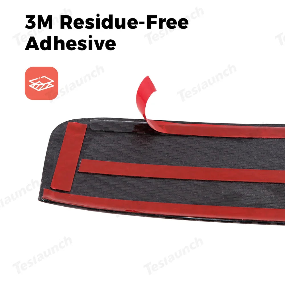 High-Quality Carbon Fiber Rear Tailgate Trim for Tesla Model Y - Enhance Your Vehicle's Style with This Juniper 2025+ Trim Piece - Evooor