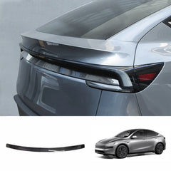High-Quality Carbon Fiber Rear Tailgate Trim for Tesla Model Y - Enhance Your Vehicle's Style with This Juniper 2025+ Trim Piece - Evooor
