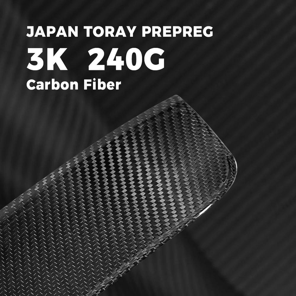 High-Quality Carbon Fiber Rear Tailgate Trim for Tesla Model Y - Enhance Your Vehicle's Style with This Juniper 2025+ Trim Piece - Evooor