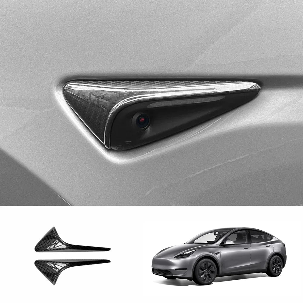 Tesla Model S/X/3/Y [Real Carbon Fiber] Turn Signal Cover(1 Pair) (2017+)