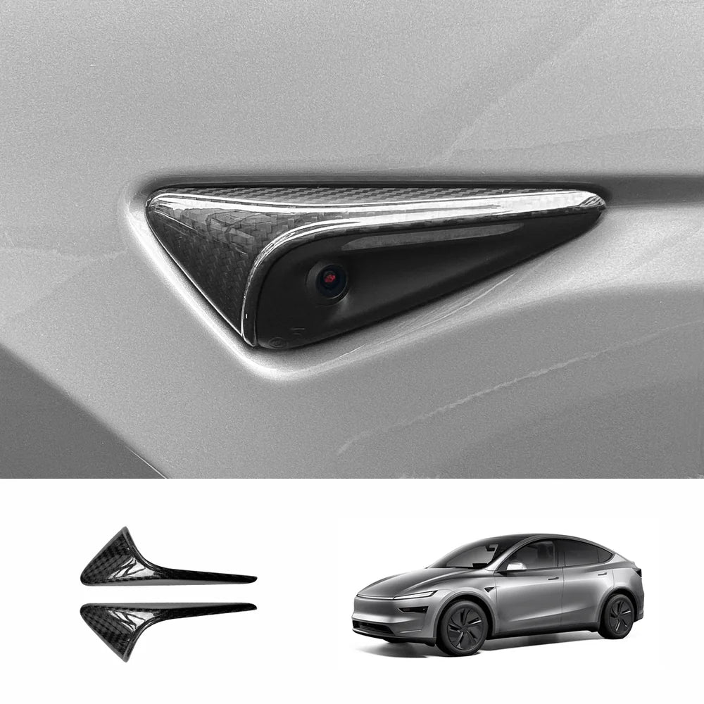 Tesla Model S/X/3/Y [Real Carbon Fiber] Turn Signal Cover(1 Pair) (2017+)