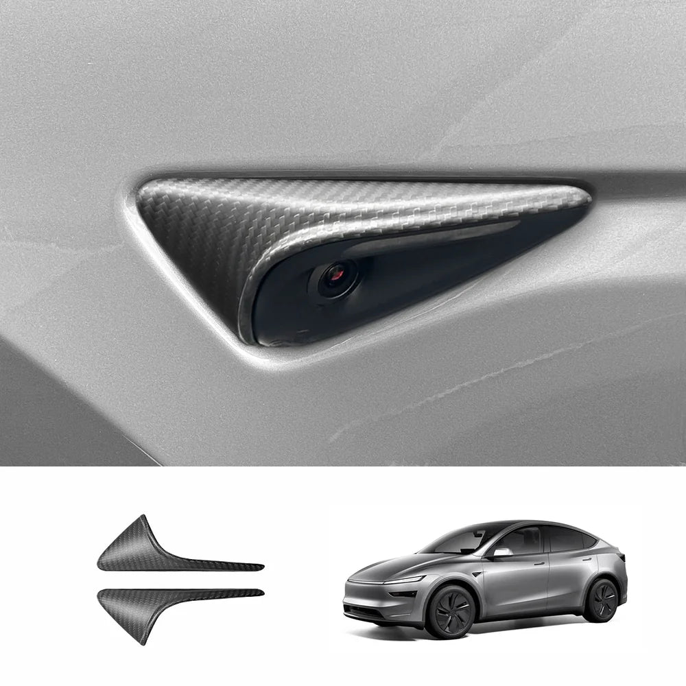 Tesla Model S/X/3/Y [Real Carbon Fiber] Turn Signal Cover(1 Pair) (2017+)