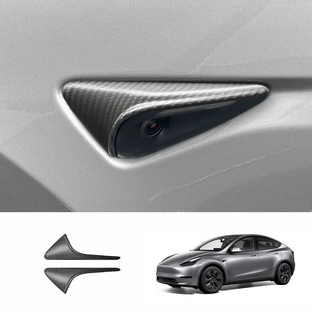 Tesla Model S/X/3/Y [Real Carbon Fiber] Turn Signal Cover(1 Pair) (2017+)