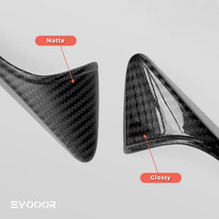 Tesla Model S/X/3/Y [Real Carbon Fiber] Turn Signal Cover(1 Pair) (2017+)