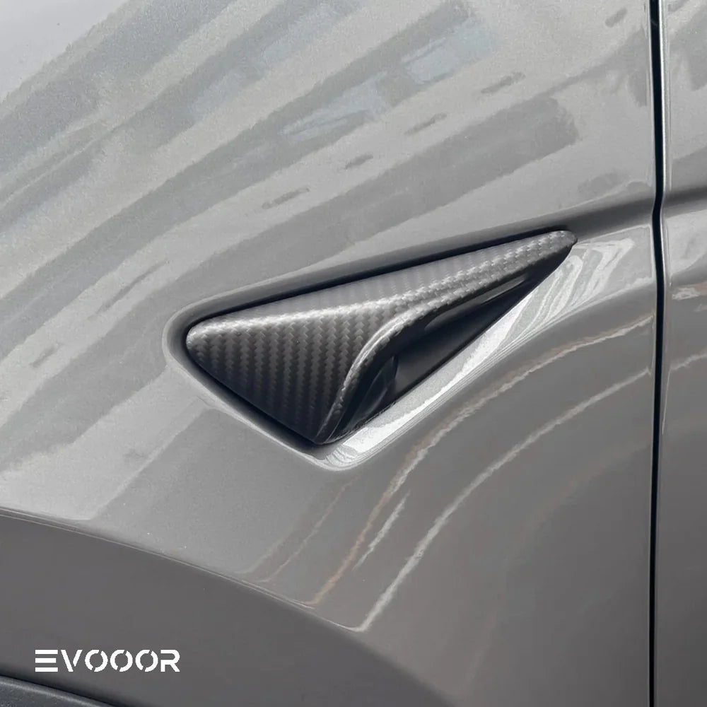 Tesla Model S/X/3/Y [Real Carbon Fiber] Turn Signal Cover(1 Pair) (2017+)