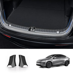 Enhanced Protection Rear Trunk Bumper Guards for Tesla Model Y - Safeguard Your Vehicle with Style - Evooor