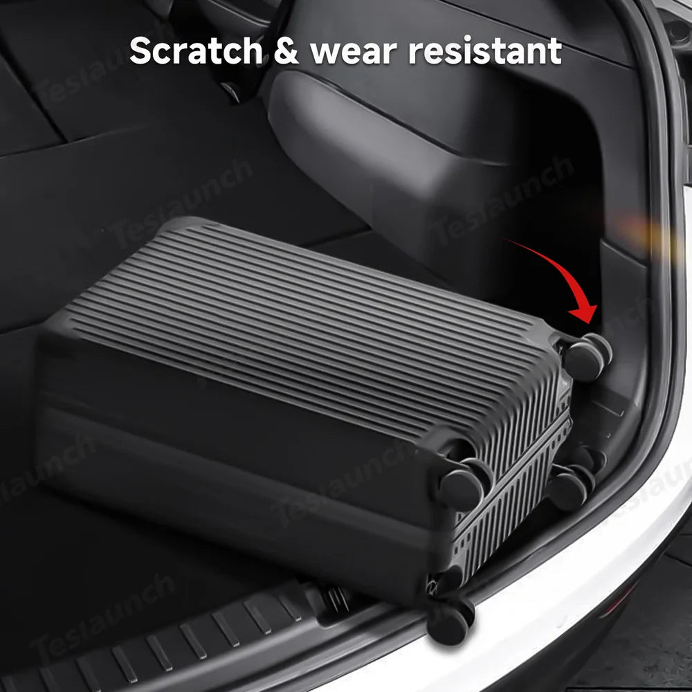 Enhanced Protection Rear Trunk Bumper Guards for Tesla Model Y - Safeguard Your Vehicle with Style - Evooor