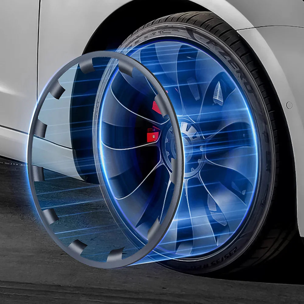 Tesla Model 3 Performance 20-inch Uberturbine Wheel Rim Guard Set - Enhanced Protection for Your Vehicle's Wheels - Evooor