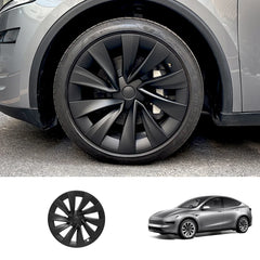 Tesla Model Y Juniper 20" Helix 2.0 Wheel Hubcaps Set - Replacement Accessories for 1 or 2 Wheels - Evooor