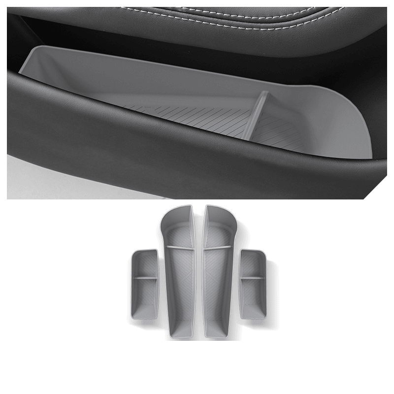 Tesla Model Y/S/X/Model 3 TPE Side Door Organizer with Additional Storage Space - Evooor