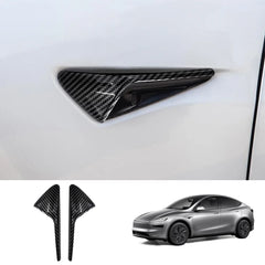 3-Pack Side Camera Protective Covers for Tesla Models Y & 3 - Compatible with Juniper 2025+ and Highland 2024+ Versions - Evooor