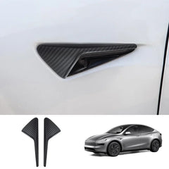 3-Pack Side Camera Protective Covers for Tesla Models Y & 3 - Compatible with Juniper 2025+ and Highland 2024+ Versions - Evooor