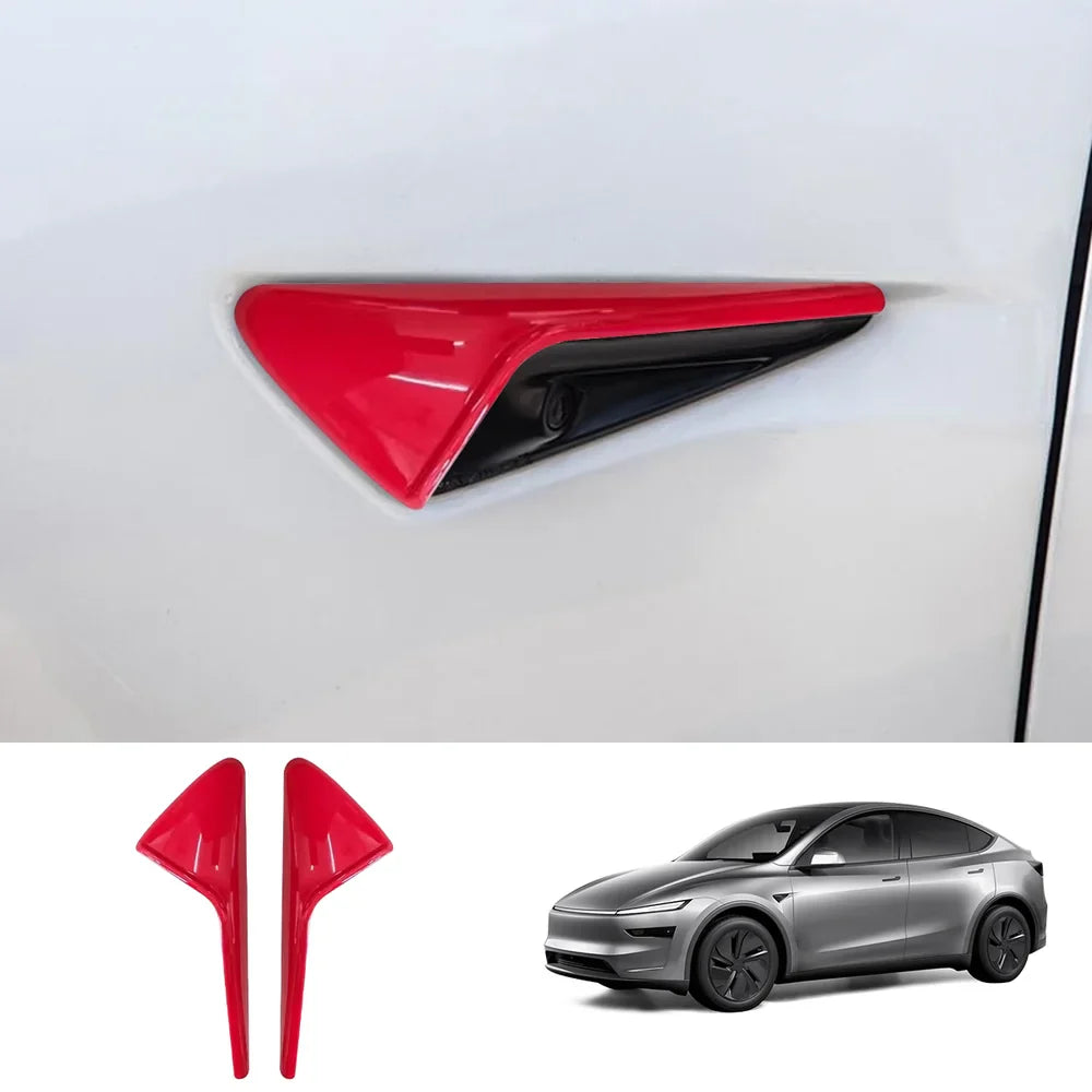 3-Pack Side Camera Protective Covers for Tesla Models Y & 3 - Compatible with Juniper 2025+ and Highland 2024+ Versions - Evooor