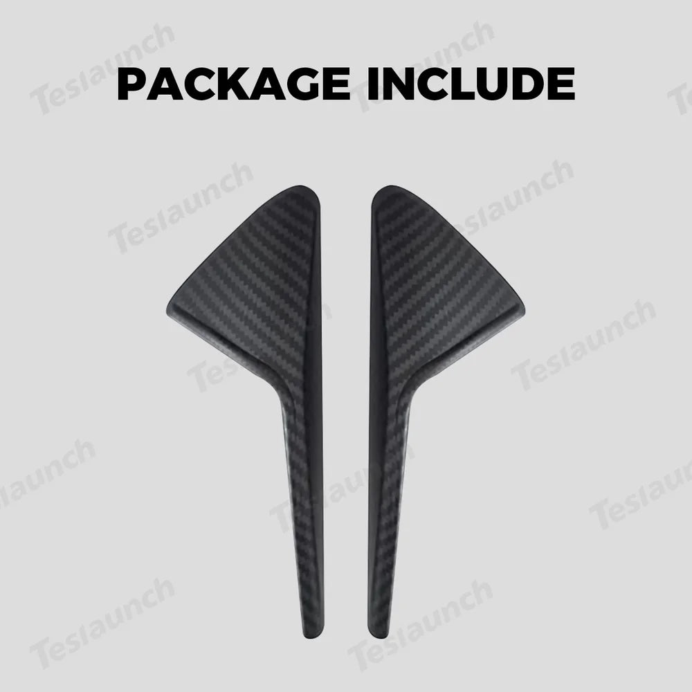 3-Pack Side Camera Protective Covers for Tesla Models Y & 3 - Compatible with Juniper 2025+ and Highland 2024+ Versions - Evooor