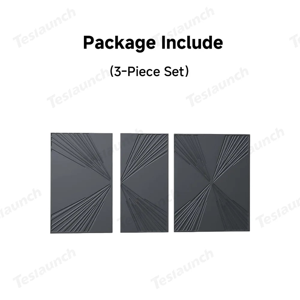 Tesla Model Y Model 3 Center Console Silicone Mat Protector - Juniper/Highland - 2024+ & 2025+ - Evooor