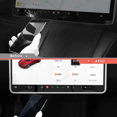 High-Quality Silicone Screen Guard for Tesla Model Y 2025+ & Model 3 2024+ - Protect Your Center Display with Precision Fit - Evooor