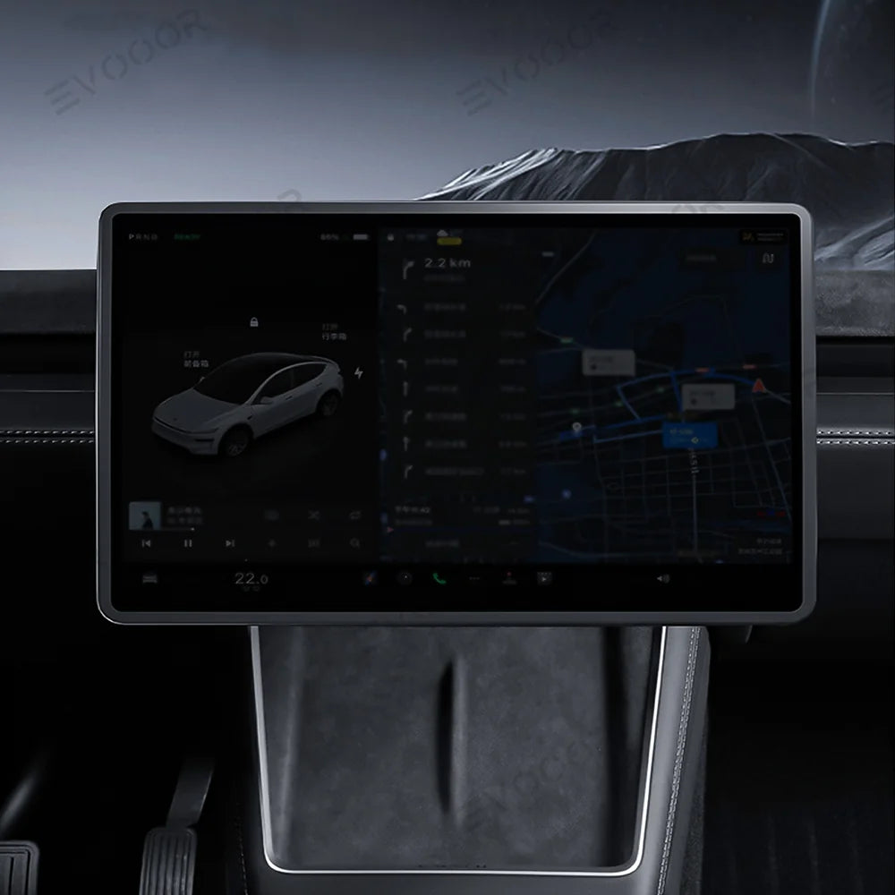 High-Quality Silicone Screen Guard for Tesla Model Y 2025 & Model 3 2024+ - Protect Your Center Display with Precision Fit