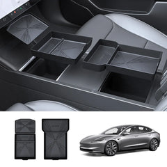 2024+ Model 3 Highland Silicone Console Armrest Box Lower Storage Tray for Tesla