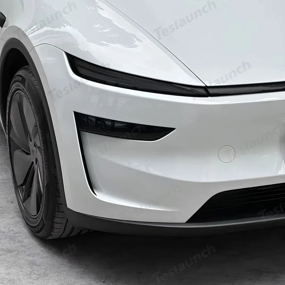 Headlight and Taillight Protective Film Set for Tesla Model Y - Smoked Tint, Durable TPU Material - Evooor