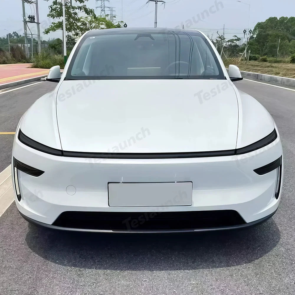 Headlight and Taillight Protective Film Set for Tesla Model Y - Smoked Tint, Durable TPU Material - Evooor