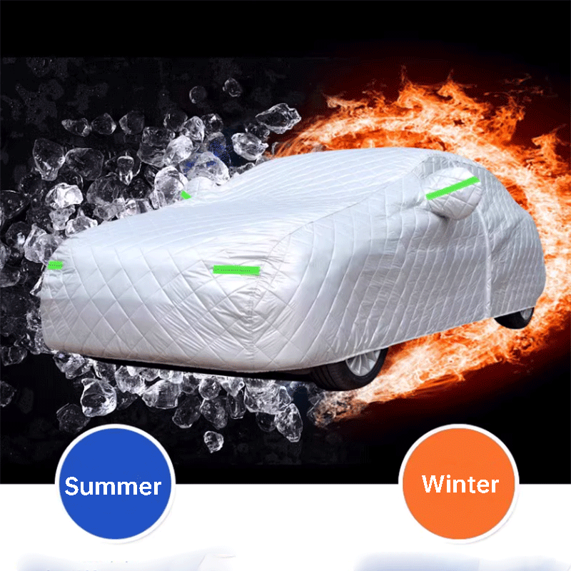 Model S/X/3/Y Upgrade Full Cover Thickened Outdoor Car Cover for Tesla - Evooor