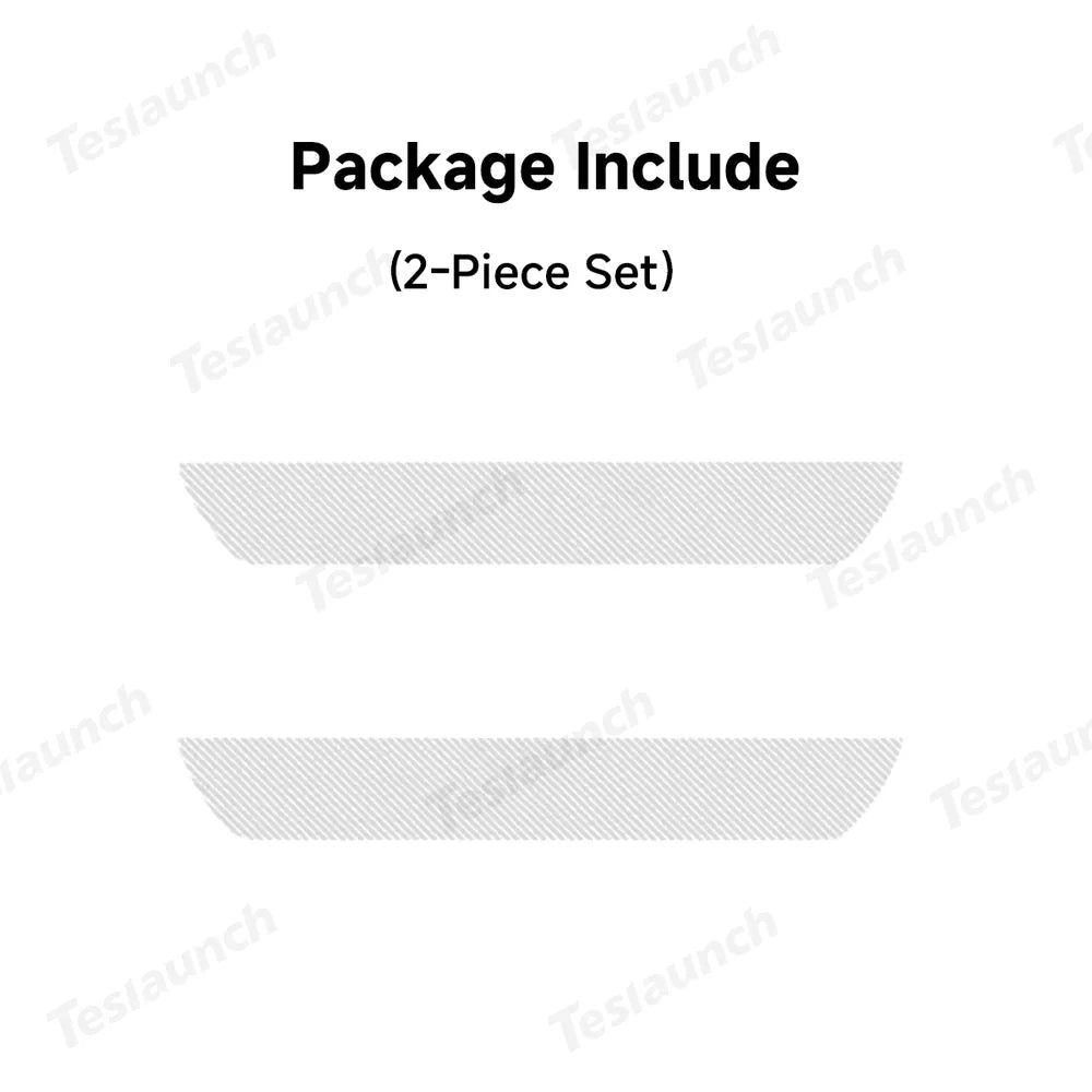 High-Quality Clear TPU Door Sill Guard Shield Cover for Tesla Model Y - Protects against Wear and Scratches - Compatible with Juniper 2025 and Newer Models - Evooor