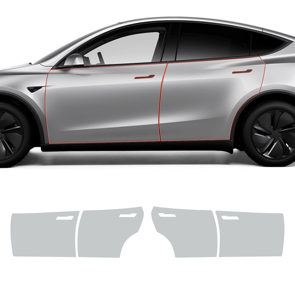 High-Quality Juniper 2025+ Tesla Model Y Full-Body TPU Protective Film for Invisible Protection - Evooor