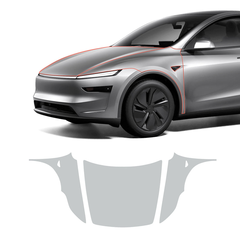 High-Quality Juniper 2025+ Tesla Model Y Full-Body TPU Protective Film for Invisible Protection - Evooor