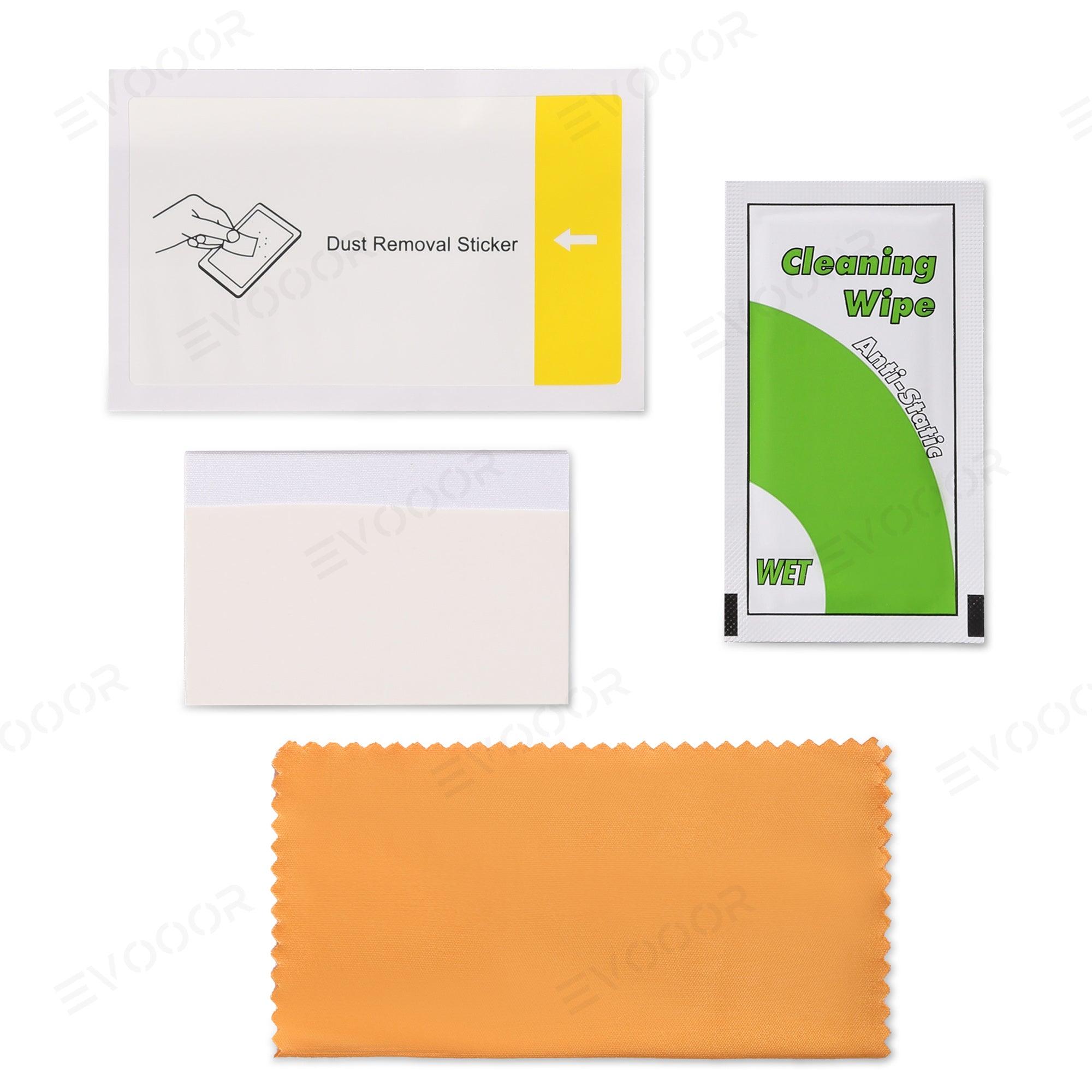 2024 Model 3 Highland Tempered Glass(9H) Screen Protector For Tesla Dashboard Screen & Second Row Seat Screen Set (2PCS) - Evooor