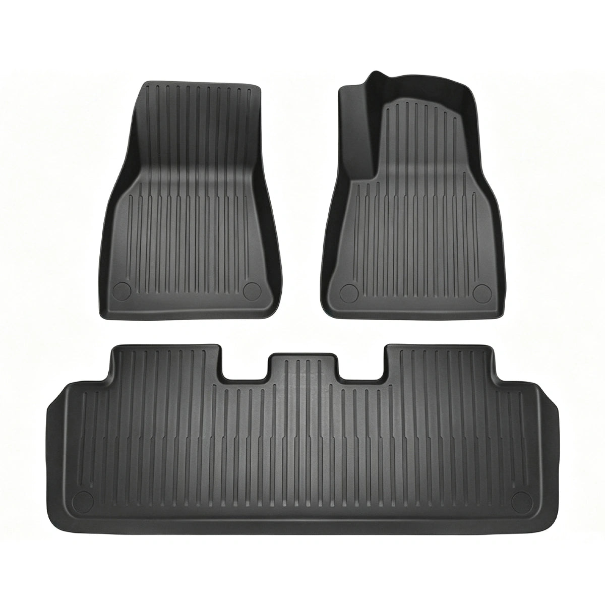 Juego completo de alfombrillas para todo clima Tesla Model Y, alfombrilla de maletero, alfombrilla de carga, forro de carga del frunk (2020-2024)