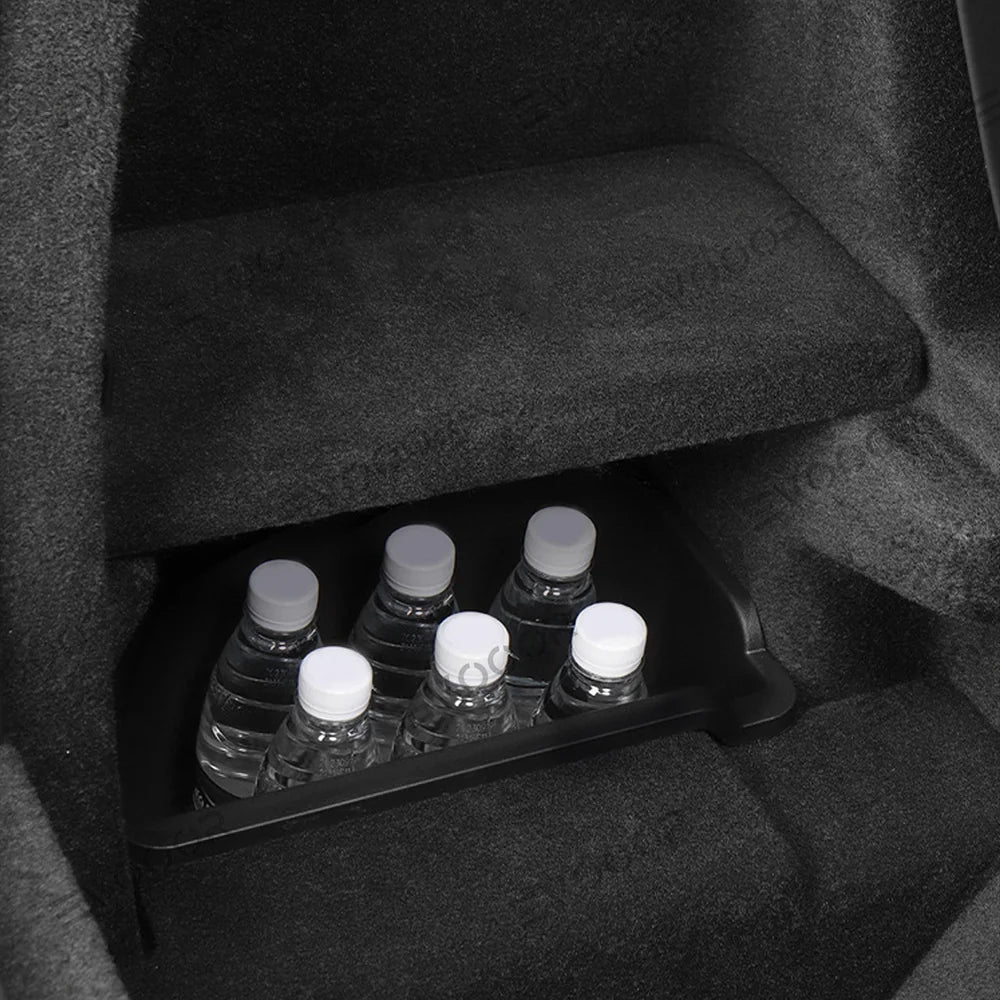 Prémium szilikon tárolótálca Tesla Model X 2023+ Bal alsó csomagtartó elrendezés