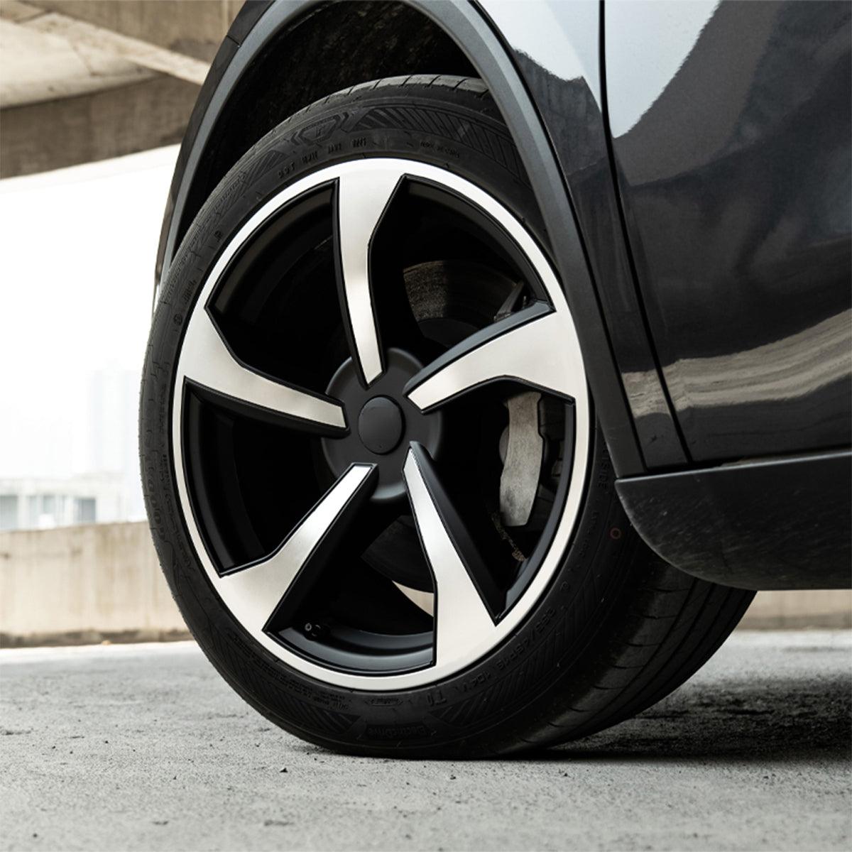 19''Crossflow Wheels Cover Hubcaps for Tesla Model Y Juniper 2025+（4 PCS） - Evooor