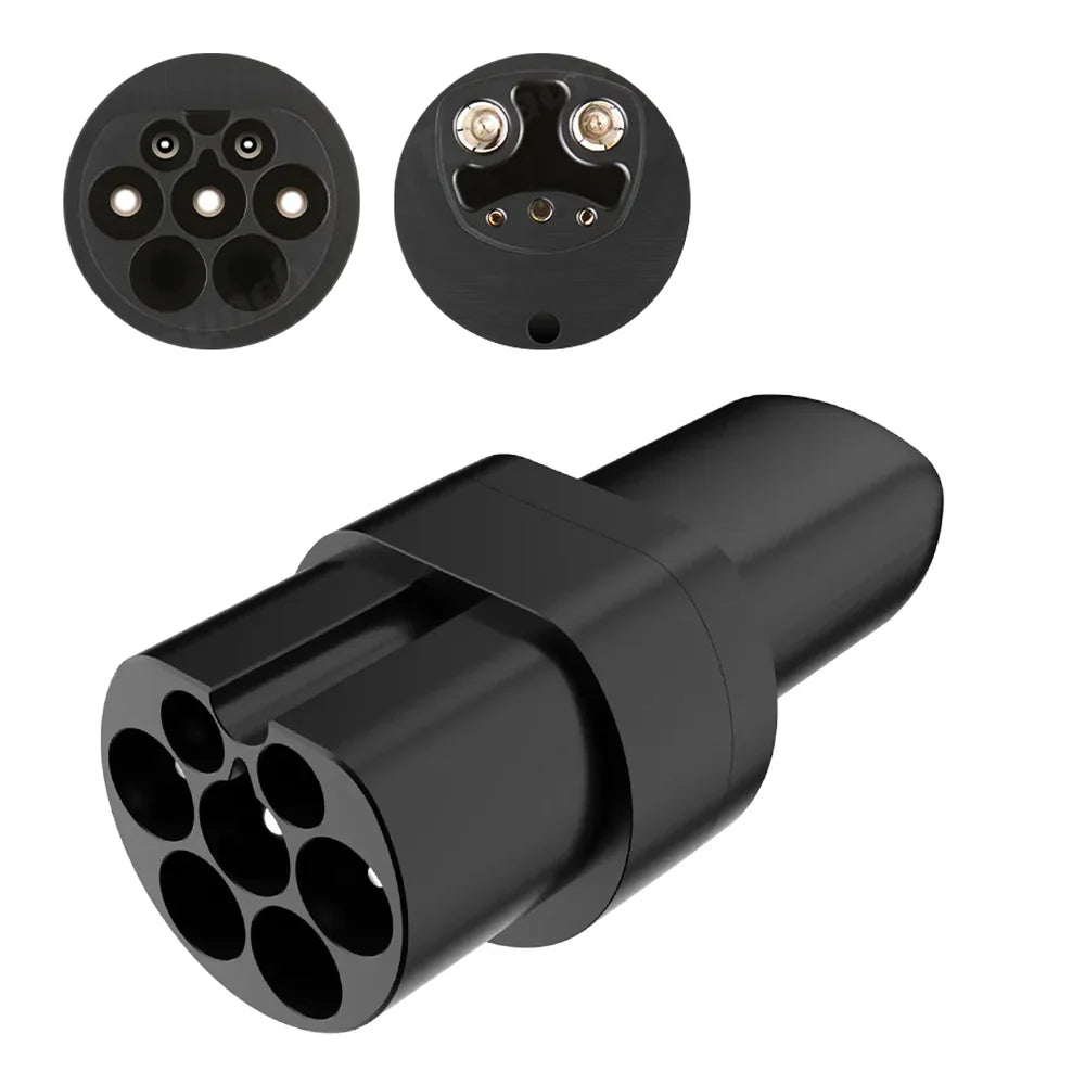 Tesla/NACS Type 2 to AC Electric Vehicle (EV) Charging Adapter - Compatible with Tesla and NACS Charging Stations