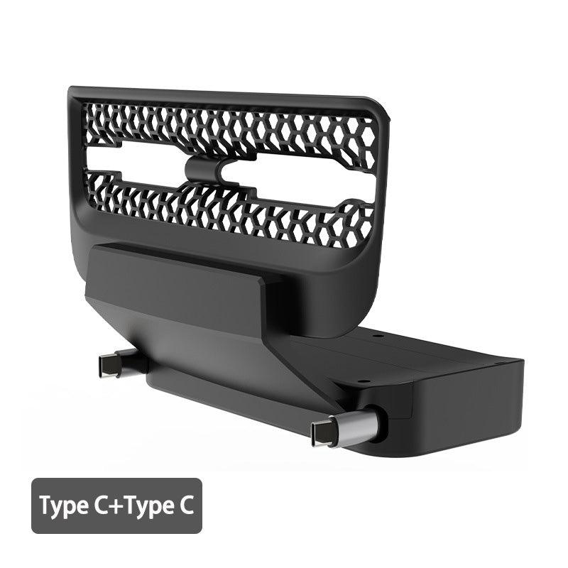 Model 3/Y 2-in-1 USB Hub Rear Air Outlet Protective Cover Expansion Cable for Tesla(2021-2024) Not Fit Model 3 Highland - Evooor