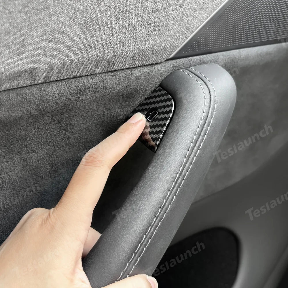 Tesla Model Y Juniper 2025+ 10-Piece Window & Door Button Trim Cover Set for Enhanced Style and Protection - Evooor